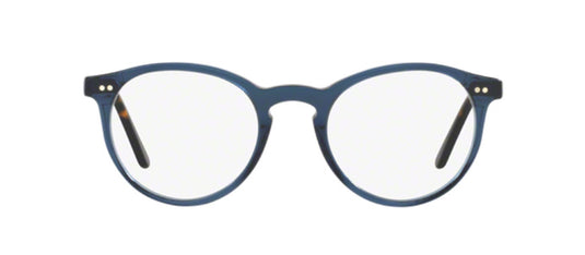 POLO blue transparent striped plastic frame 2083 5276