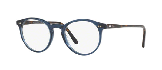 POLO blue transparent striped plastic frame 2083 5276