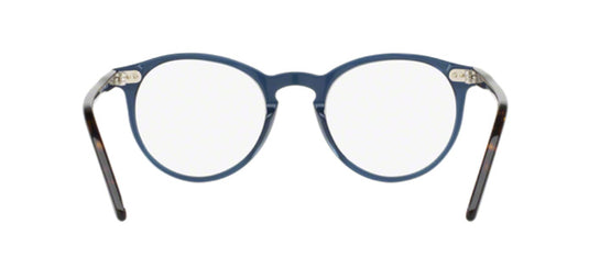 POLO blue transparent striped plastic frame 2083 5276